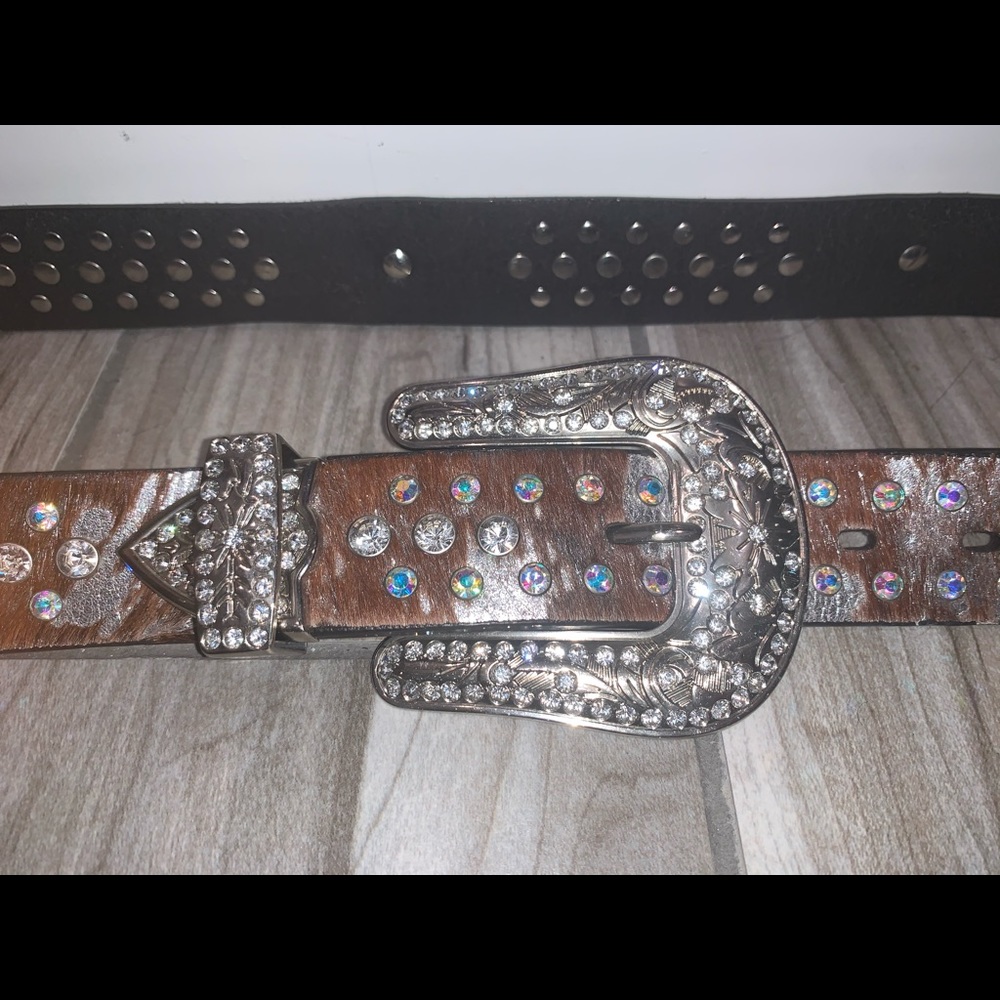 Nocona Women's Rhinestone Western Belt N3490202